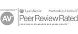 Distinguished AV | Lexis Nexis Martindale Hubbell Peer Review Rated for Ethical Standards and Legal Ability