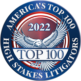 America's Top 100 High Stakes Litigators 2022