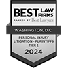 Best Law Firms - Ranked By Best Lawyers - Washington, D.C. - Personal Injury Litigation - Plaintiffs Tier 1 2024
